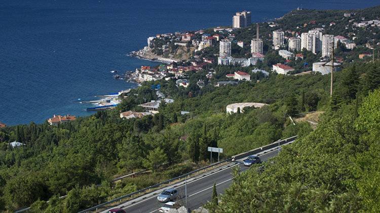 Разгул стихии: на трассе под Форосом произошел обвал грунта - crimea.ria.ru - Крым - Симферополь