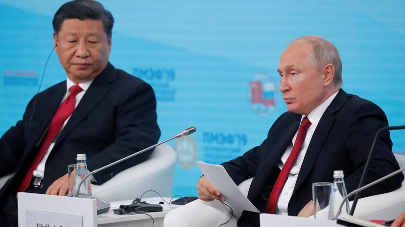 Владимир Путин - Си Цзиньпин - Путин: Россия не создаёт с Китаем военных союзов - russian.rt.com - Россия - Китай - США