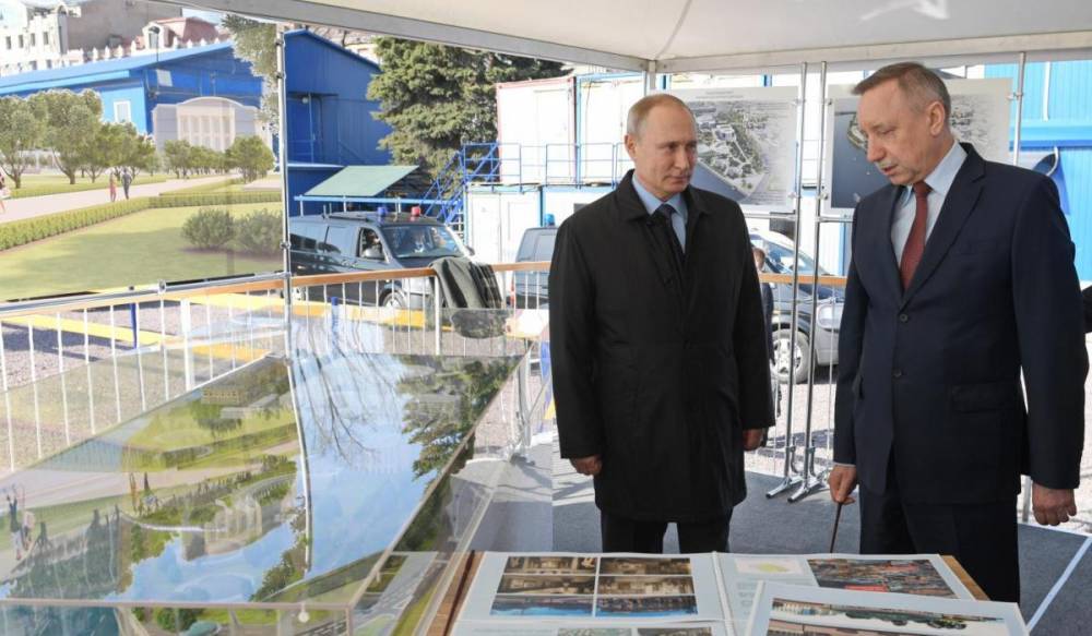Владимир Путин - Александр Беглов - Александр Беглов рассказал историю проекта парка на месте Судебного квартала - gorod-plus.tv - Россия - Санкт-Петербург