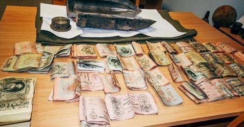 В Эстонии в артиллерийском снаряде нашли старинные купюры Российской империи - actualnews.org - Эстония - Российская Империя
