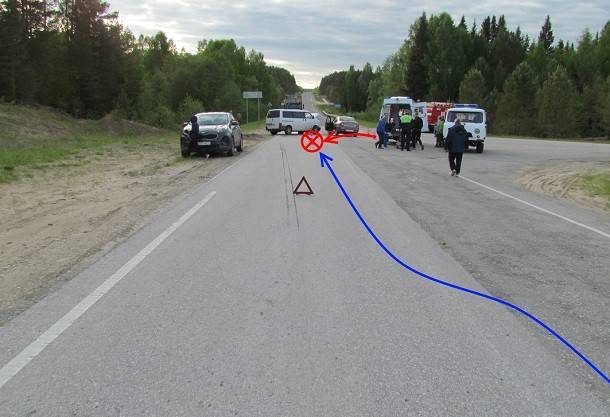 В Койгородском районе  при столкновении иномарок  пострадали два человека - bnkomi.ru - респ. Коми