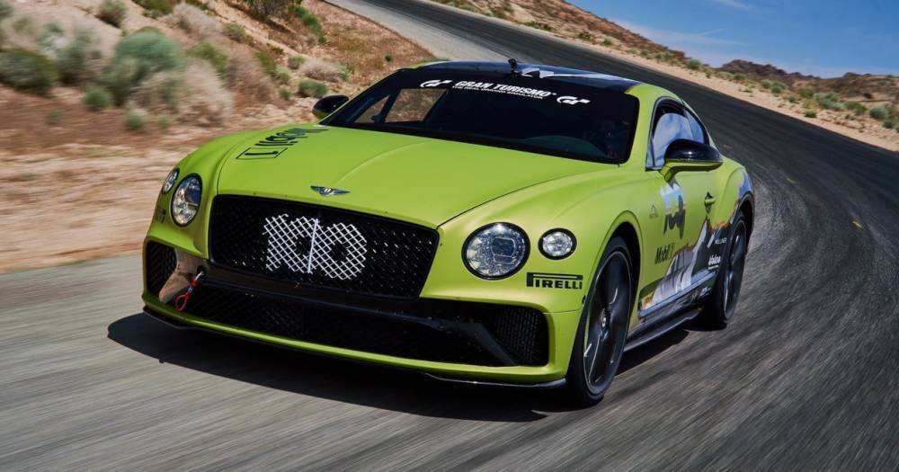 Bentley - Bentley представила Continental GT для&nbsp;рекорда на&nbsp;Пайкс Пик - popmech.ru