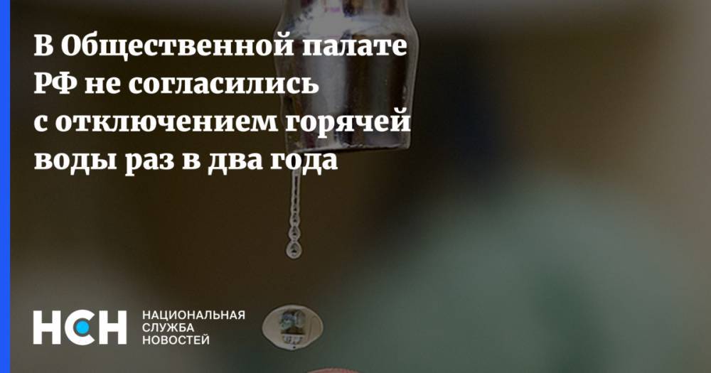 Максим Егоров - В Общественной палате РФ не согласились с отключением горячей воды раз в два года - nsn.fm - Россия