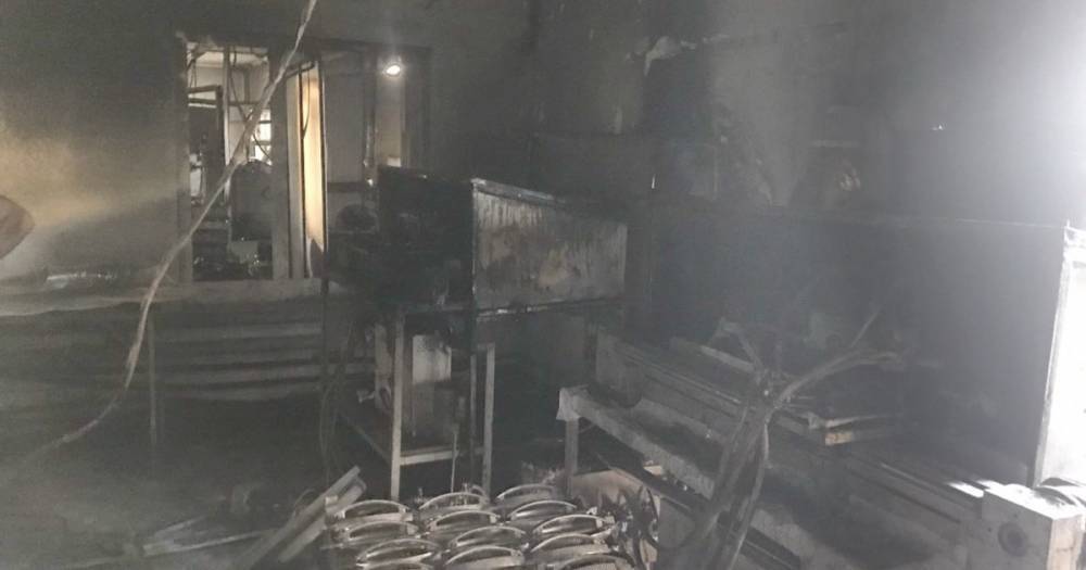 Под Смоленском произошел «лакокрасочный» пожар - readovka.ru - Печерск