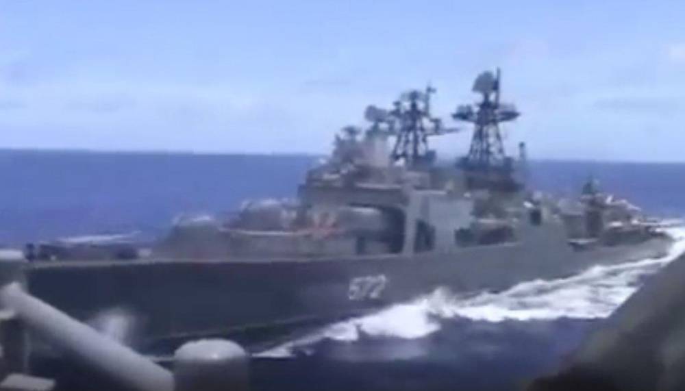 В Сети оценили реакцию российских моряков на инцидент в Тихом океане - m24.ru - США