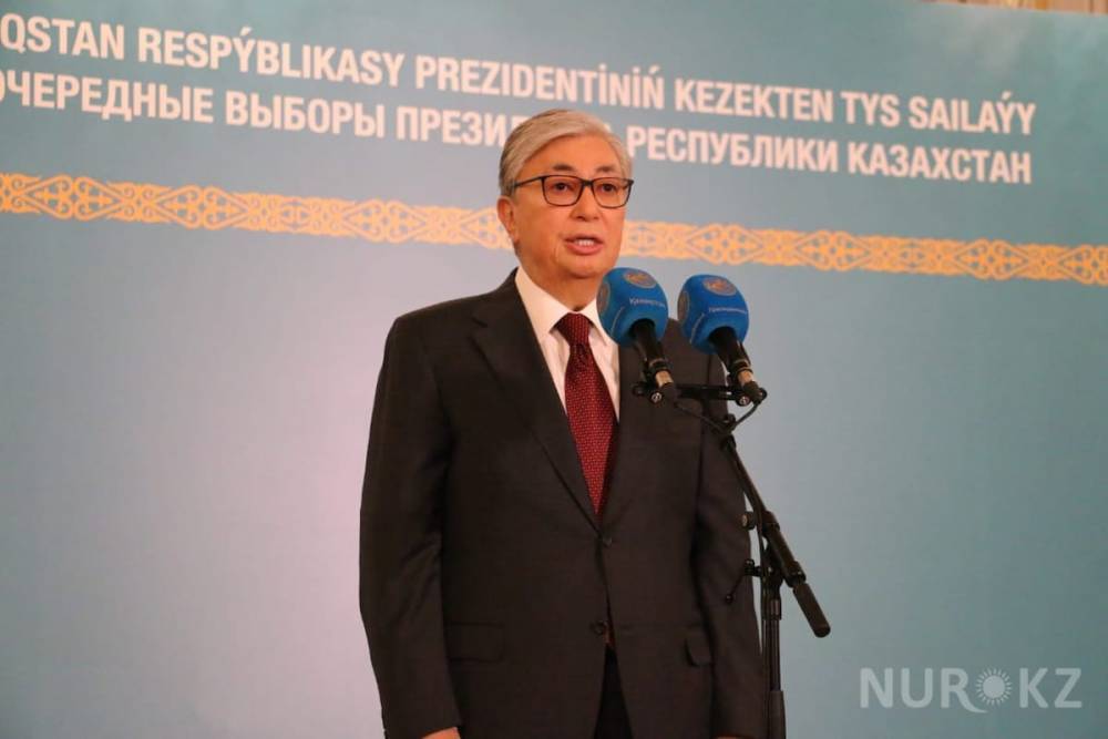 Касым-Жомарт Токаев - Глава государства о слогане "Токаев не наш президент": Это их выбор - nur.kz - Казахстан - Астана