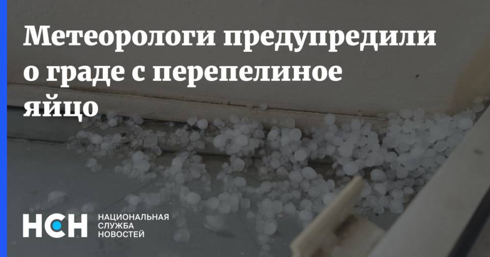 Евгений Тишковец - Метеорологи предупредили о граде с перепелиное яйцо - nsn.fm - Москва - Россия - Московская обл. - Рязанская обл. - Владимирская обл. - Воронежская обл. - Костромская обл. - Ярославская обл. - Ивановская обл.