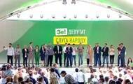 Владимир Зеленский - Дмитрий Разумков - Давид Арахамия - Александр Ткаченко - Галина Янченко - Руслан Стефанчук - Александр Корниенко - Ирина Венедиктова - Слуга народа представила кандидатов в нардепы - korrespondent.net - Украина - Киев