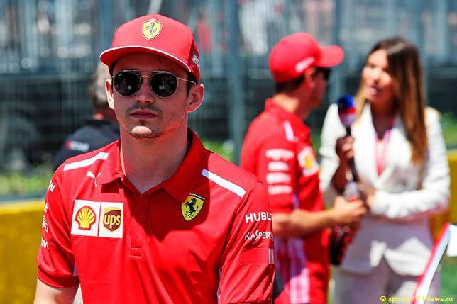 Шарль Леклер - 10 минут до старта: Комментарий Шарля Леклера - f1news.ru