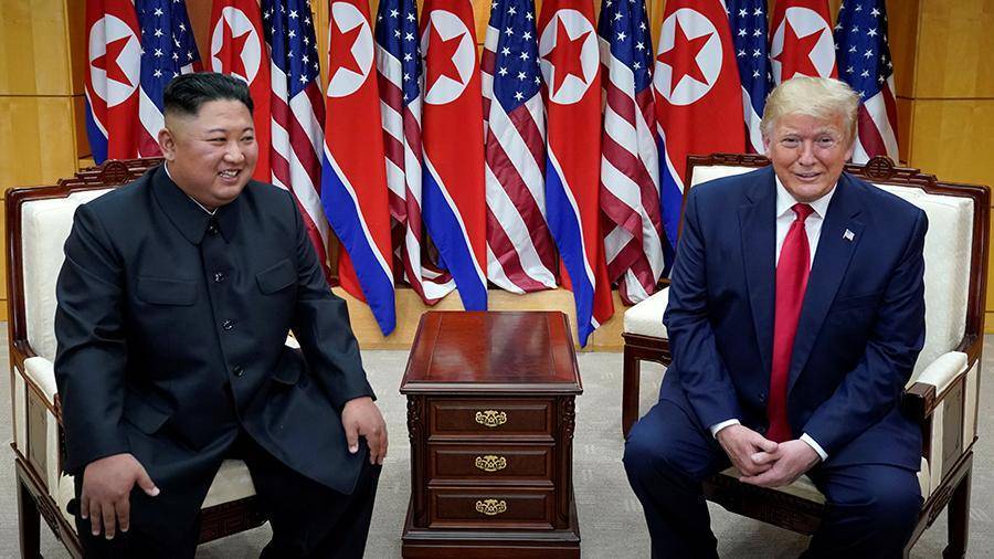 Дональд Трамп - Ким Ченын - В КНДР оценили встречу Трампа и Ким Чен Ына на границе - iz.ru - США - КНДР - Пхеньян - Ханой