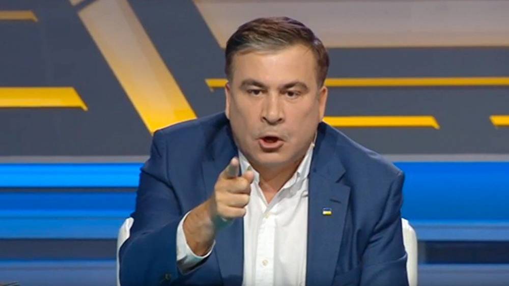 Петр Порошенко - Михаил Саакашвили - Владимир Брутер - Олег Ляшко - Эксперт оценил конфликт Саакашвили и Ляшко в прямом эфире - m24.ru - Украина - Грузия - Польша - Одесская обл.