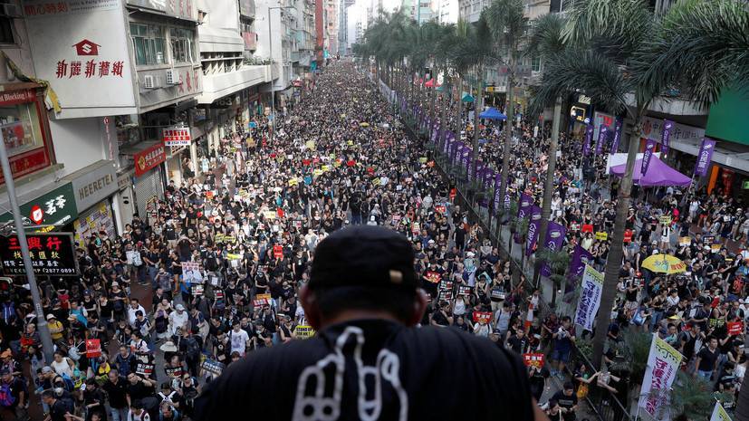 Кэрри Лам - МИД Британии поддержал право жителей Гонконга на протесты - russian.rt.com - Китай - Англия - Гонконг - Гонконг - Великобритания