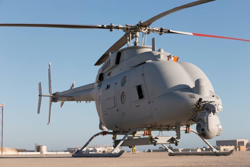 ВМС США приняли на вооружение беспилотный вертолет MQ-8C Fire Scout - topwar.ru - США