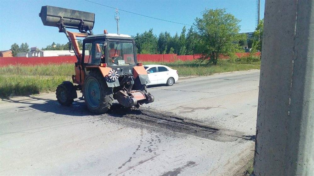 В Ульяновске на дорогах продолжают заделывать ямы - ulpravda.ru - Ульяновск