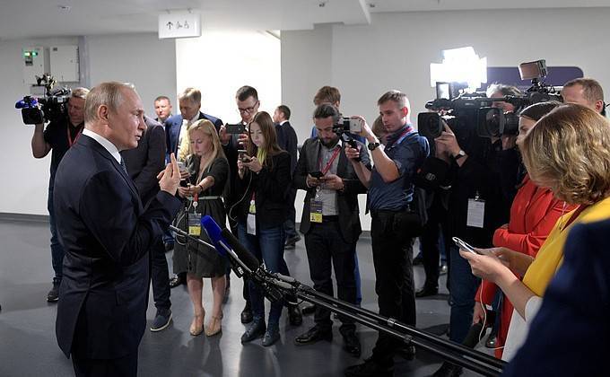Владимир Путин - Встреча с&nbsp;российскими журналистами - kremlin.ru - Грузия - Апсны - респ. Южная Осетия - Российская Империя