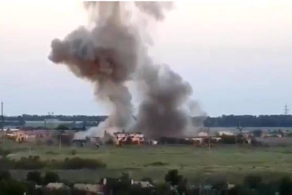 В Сети появилось видео уничтожения позиции ВСУ с помощью «Змея Горыныча» - trud.ru - ДНР - ЛНР