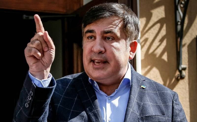 Владимир Зеленский - Михаил Саакашвили - Геннадий Труханов - Саакашвили покалечил пенсионерку в Одессе - topcor.ru - Киев - Грузия - Одесса