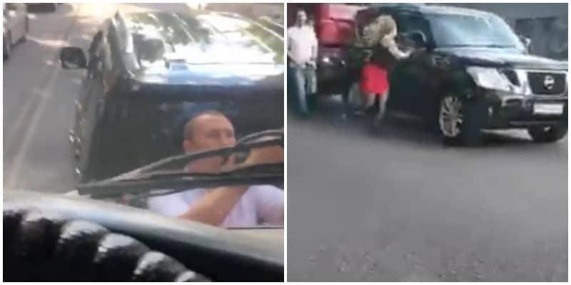 Грузовик протащил джип в Алматы: подробности рассказали в полиции - nur.kz - Алма-Ата