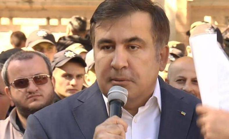 Михаил Саакашвили - Геннадий Труханов - Саакашвили открестился от обвинений в том, что сломал руку пенсионерке - vm.ru - Грузия - Одесса