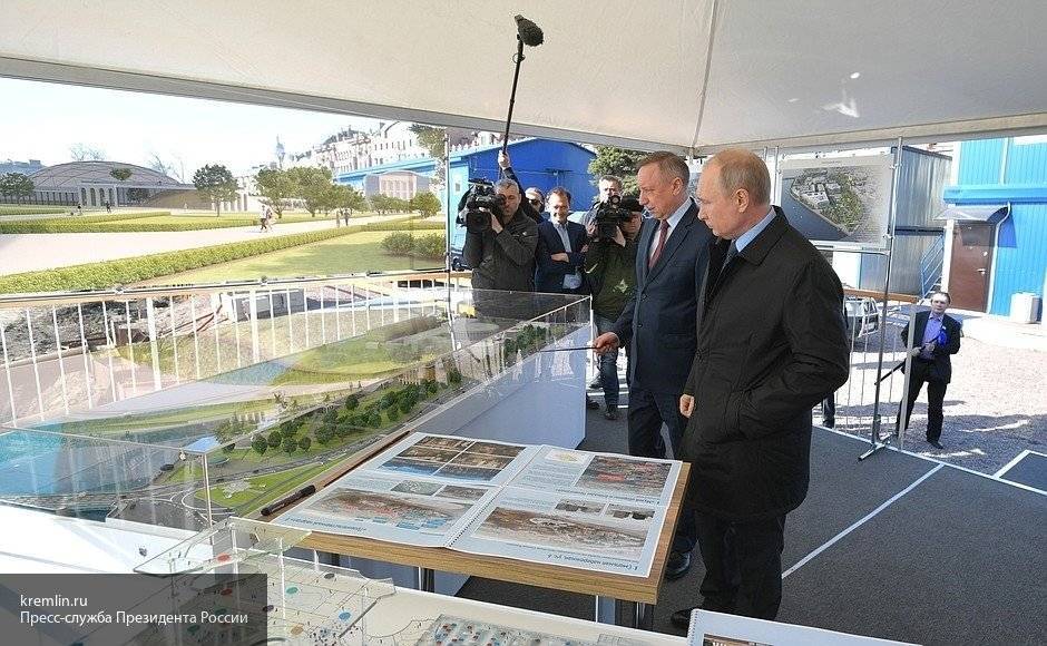 Владимир Путин - Александр Беглов - Борис Пиотровский - Беглов - Беглов поделился рождением идеи Арт-парка и анонсировал еще один конкурс - newinform.com - Россия - Санкт-Петербург