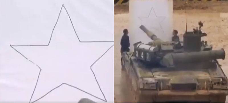 Алексей Прохоров - Показано видео с рисующим танком - topwar.ru