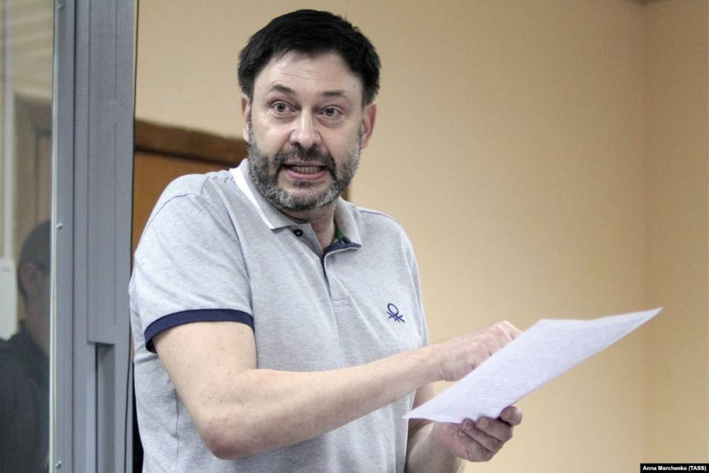Владимир Зеленский - Владимир Путин - Дмитрий Песков - Алексей Венедиктов - Кирилл Вышинский - Анна Политковская - Венедиктов посетил Вышинского в киевском СИЗО - svoboda.org - Москва - Россия - Украина - Киев