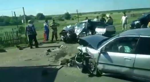 Один погиб и четверо пострадали в кошмарном ДТП близ Караганды (видео) - nur.kz - Карагандинская обл. - Караганда - Шахтинск