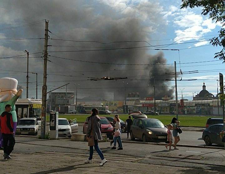 На центральном рынке Перми сгорела мечеть - theins.ru - Пермь