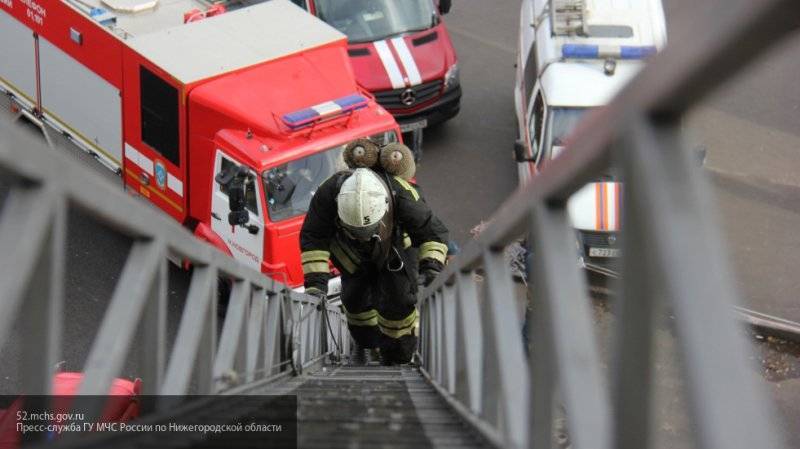Мария Федорова - Пожарные ликвидировали возгорание в пятиэтажном доме в Барнауле - nation-news.ru - Барнаул
