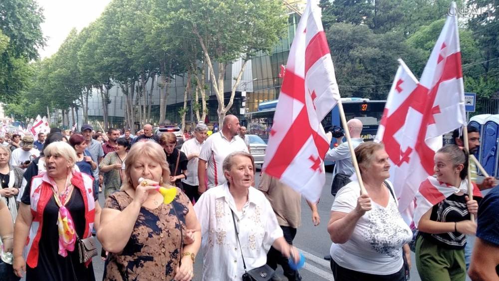 Георгий Габуния - Натия Турнава - В Грузии подсчитали сумму ущерба в случае введения российских санкций - riafan.ru - Россия - Грузия - Тбилиси