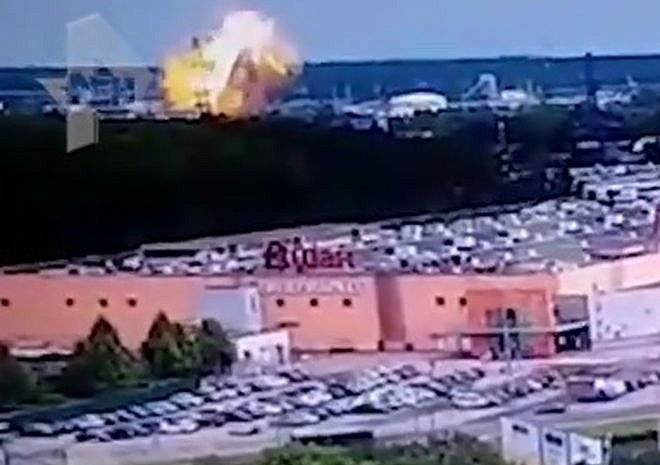 Момент взрыва на ТЭЦ в Мытищах попал на видео - ya62.ru