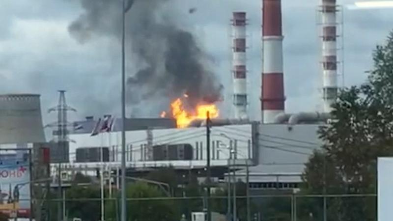 Названа предварительная причина крупного пожара на Северной ТЭЦ в Мытищах - vm.ru