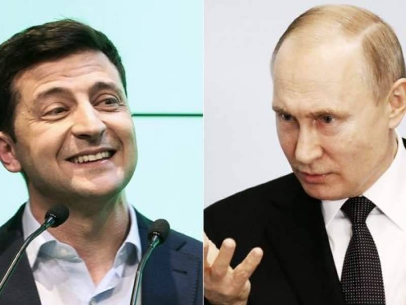 Дональд Трамп - Владимир Зеленский - Владимир Путин - Дмитрий Песков - Ангела Меркель - Тереза Мэй - Эмманюэль Макрон - Путин провел первые телефонные переговоры с Зеленским - dayonline.ru - Россия - США - Украина - Англия - Германия - Франция - Минск