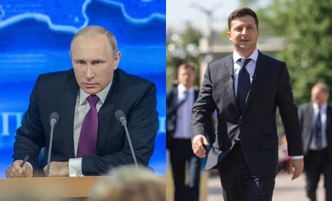 Владимир Зеленский - Владимир Путин - Путин и Зеленский впервые поговорили по телефону - 24smi.org - Россия - Украина - Киев - Донбасс