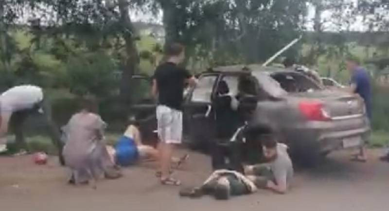 «Это похоже на войну»: в Уфе на трассе автомобили раскидало в разные стороны - bash.news - Уфа