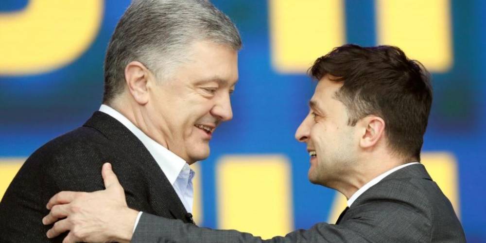 Владимир Зеленский - Петр Порошенко - Зеленский внес в Раду закон о люстрации Порошенко - ruposters.ru - Украина