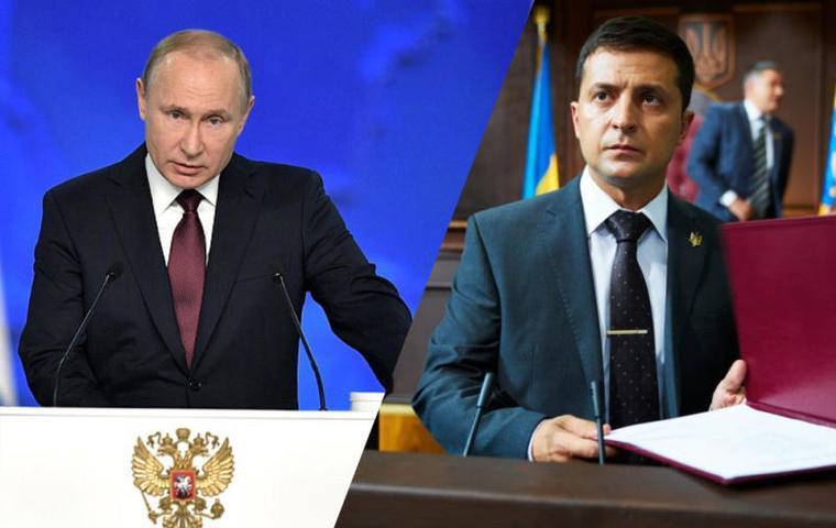 Владимир Зеленский - Владимир Путин - Дмитрий Песков - Раскрыты детали телефонного разговора Путина и Зеленского - vm.ru - Россия - Украина