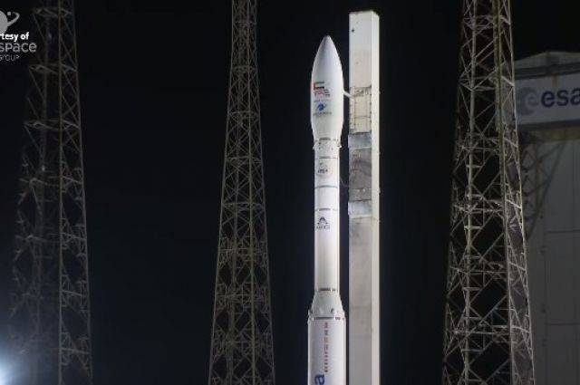 В сети появилось видео провального запуска ракеты-носителя Vega - aif.ru - Франция - Эмираты