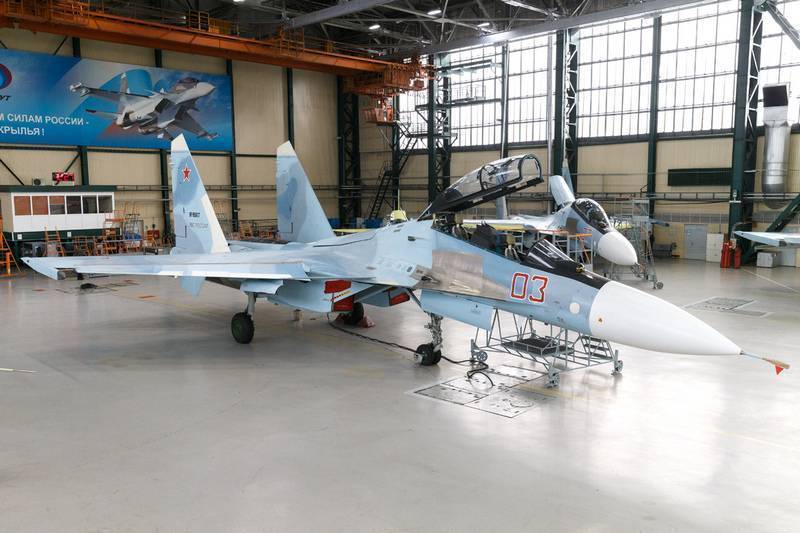 ОКБ Сухого разрабатывает новую модификацию истребителя Су-30СМ - topwar.ru