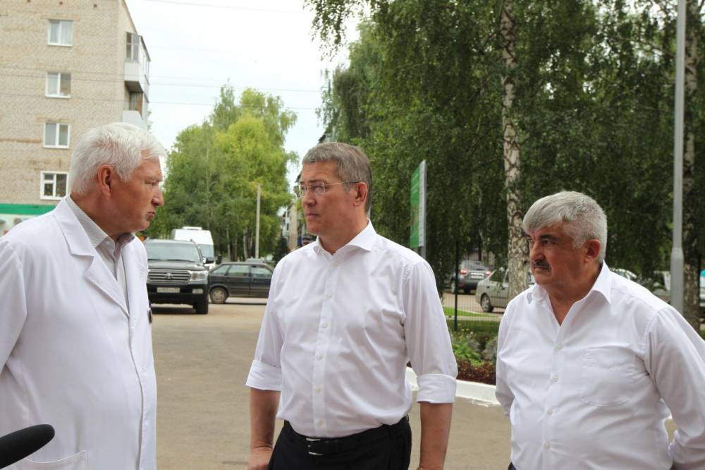 Радий Хабиров - Врачи Чишминской больницы попросили у Радия Хабирова компьютерный томограф // ОБЩЕСТВО | новости башинформ.рф - bashinform.ru - Уфа
