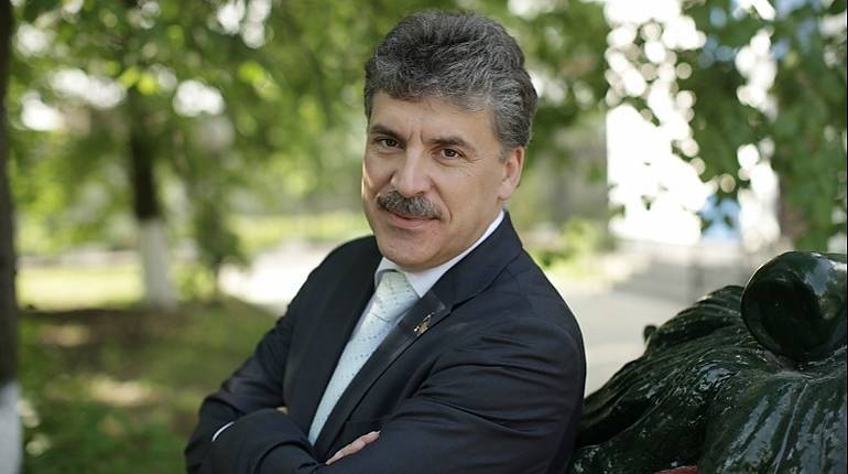 Павел Грудинин - Сергей Удальцов - В Москве прошел митинг в поддержку Павла Грудинина - theins.ru - Москва - Россия