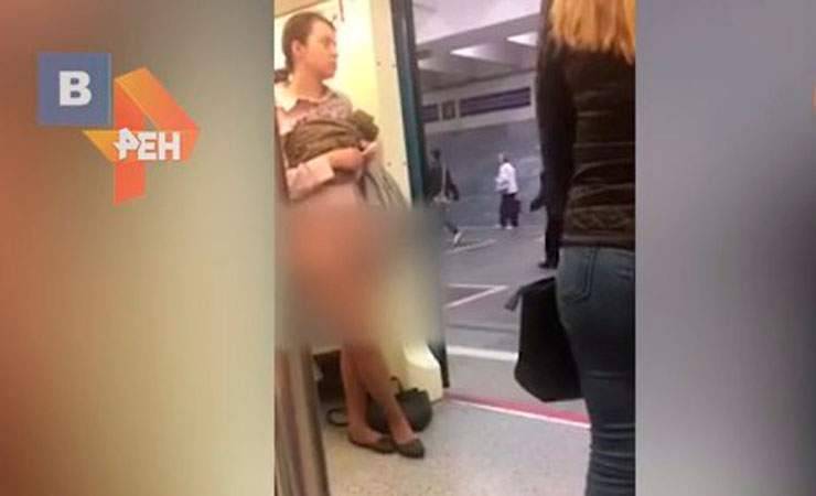 В Москве пассажирка метро в ответ на вопрос мужчины, почему он должен уступить ей место, сняла трусы и проехала так несколько станций — фото - gomel.today - Сингапур