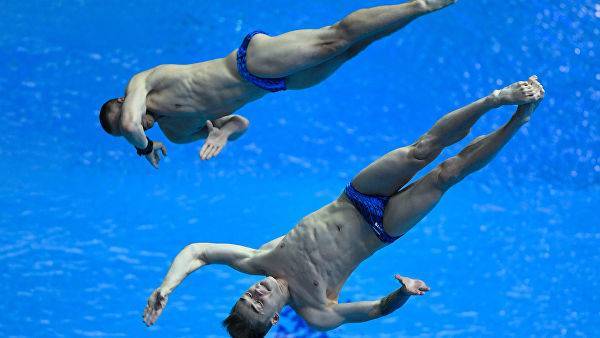 Никита Шлейхер - Кузнецов и Шлейхер стали пятыми в прыжках в воду с 3-метрового трамплина — Информационное Агентство "365 дней" - 365news.biz - Россия - Южная Корея - Англия - Мексика