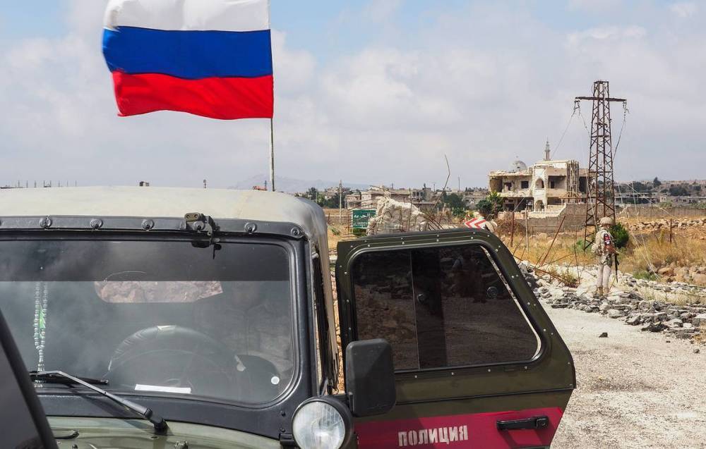В Сирии на пути патруля российской военной полиции совершили подрыв - tass.ru - Москва - Россия - Сирия