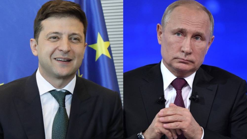 Владимир Зеленский - Владимир Путин - Дмитрий Песков - Сергей Лавров - Михаил Погребинский - Украинский политолог рассказал, как ответ Путина свел на нет «игру» Зеленского - riafan.ru - Москва - Россия - США - Украина - Киев - Донецк - Луганск