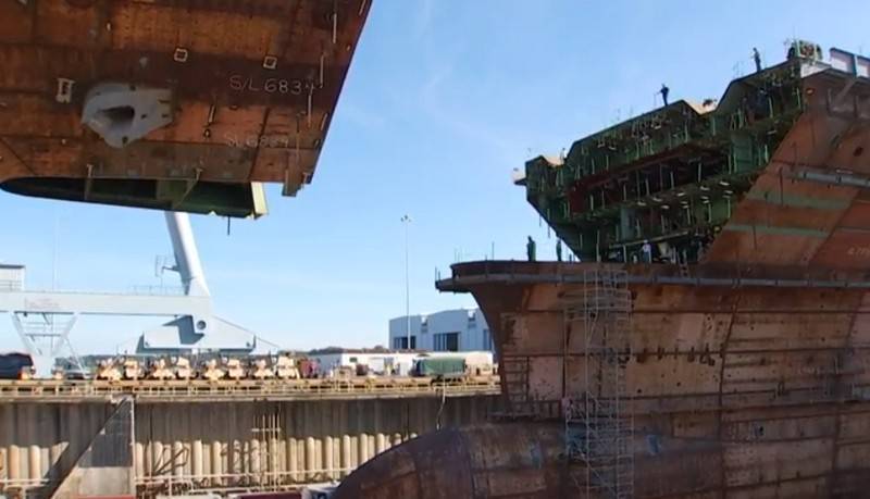 Gerald R.Ford - В США заканчивают строительство второго авианосца John F. Kennedy (CVN 79) - topwar.ru - США