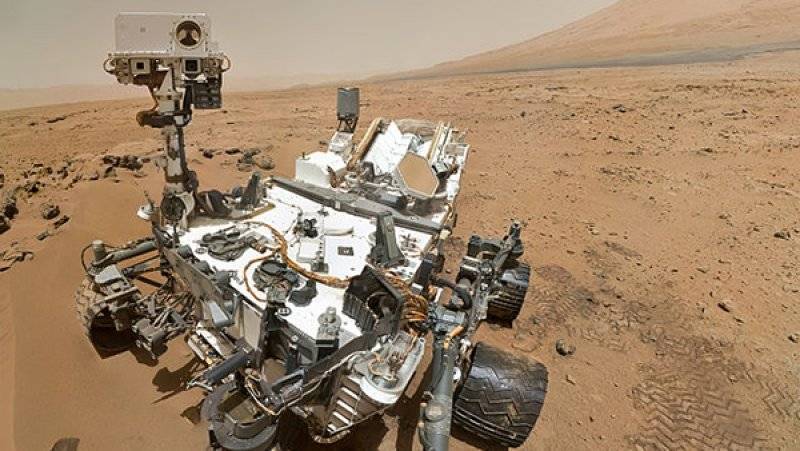 НАСА представило фотографию Curiosity, сделанную с орбиты Марса - polit.info