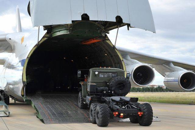 Опубликовано видео доставки партии компонентов С-400 в Турцию - aif.ru - Россия - США - Вашингтон - Турция - Анкара