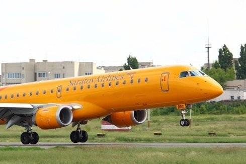 В саратовском аэропорту воздушное судно выкатилось за пределы взлетной полосы - politexpert.net - Саратов - Сургут
