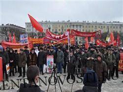 Александр Беглов - Владимир Бортко - Павел Грудинин - Надежда Тихонова - Михаил Амосов - В Петербурге прошёл митинг КПРФ за честные выборы - lentanovosti.ru - Россия